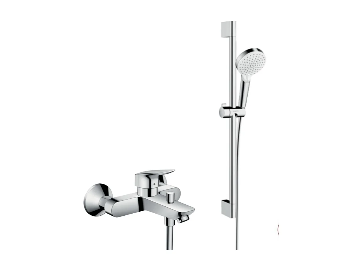Ensemble douche HANSGROHE Crometta + Mitigeur bain douche Logis