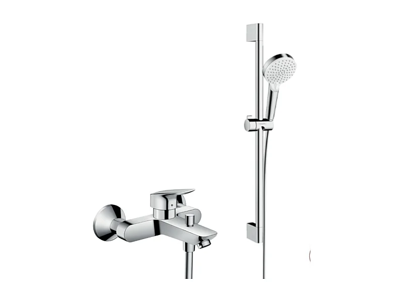 Ensemble douche HANSGROHE Crometta + Mitigeur bain douche Logis