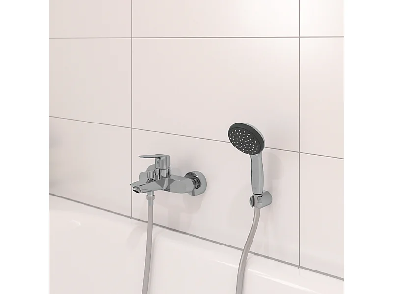 Mitigeur bain douche mécanique mural GROHE Quickfix Start 2021 + nettoyant GrohClean