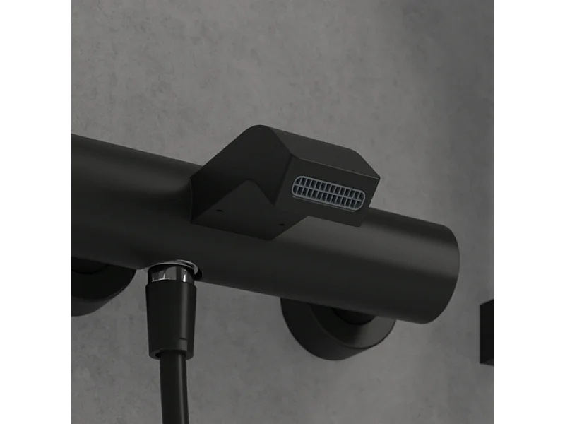 Mitigeur bain douche mécanique VILLEROY ET BOCH Dawn Two Noir mat