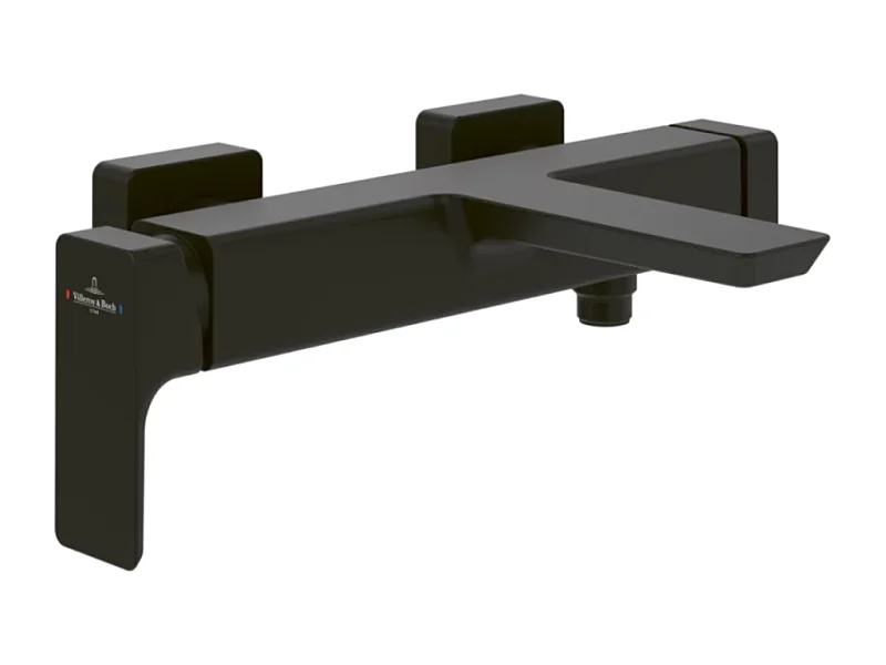 Mitigeur bain douche mécanique VILLEROY ET BOCH Subway 3.0 Noir mat