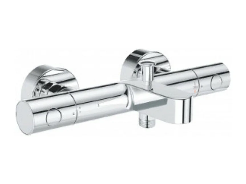 Pack mitigeur bain douche thermostatique GROHE Precision Get +  Douchette GROHE Vitalio Start 100 + Flexible 2000