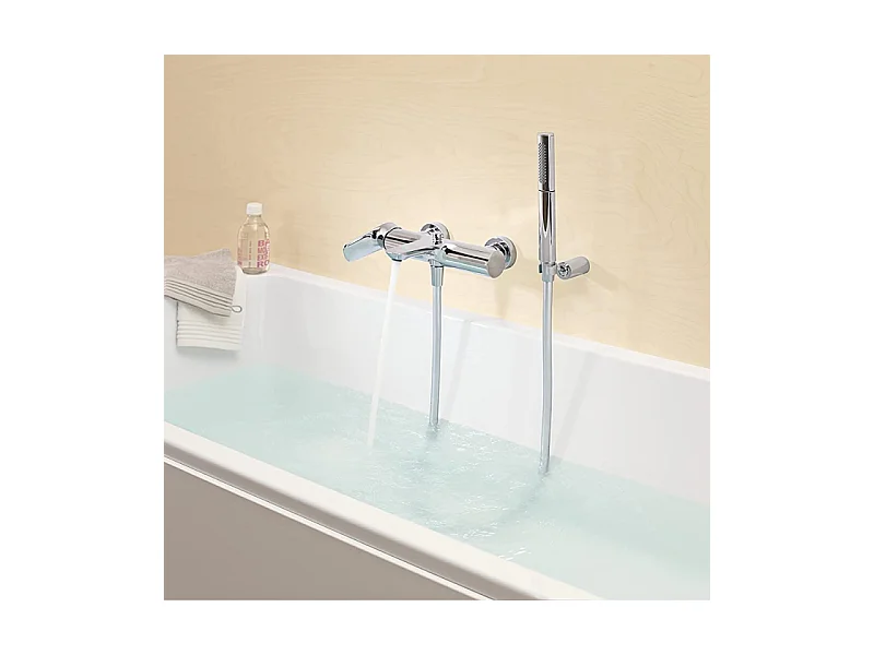 Robinet bain douche mural JACOB DELAFON Aleo+