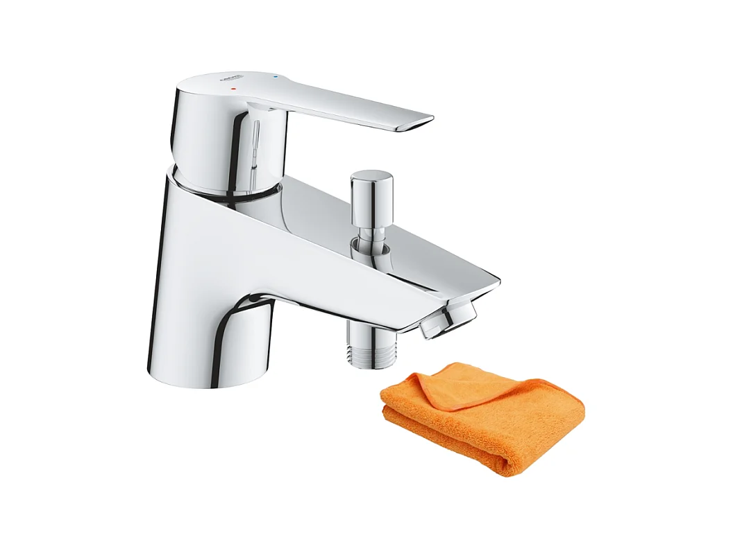 Mitigeur bain douche mécanique GROHE Quickfix Start 2021 + microfibre