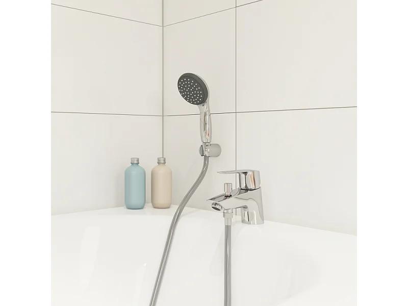 Mitigeur bain douche mécanique GROHE Quickfix Start 2021 + microfibre