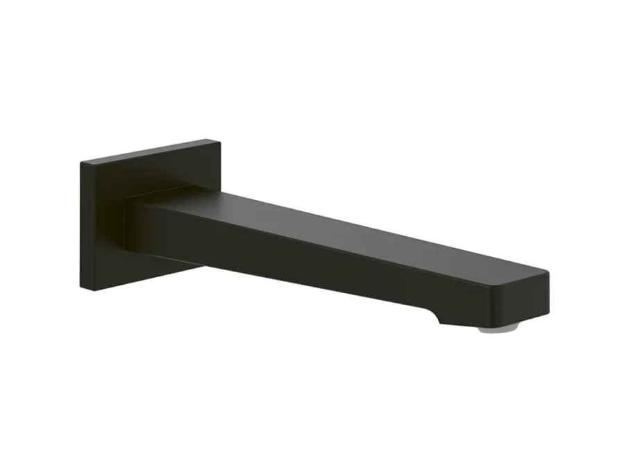 Bec de baignoire VILLEROY ET BOCH  Architectura Square montage mural Noir mat