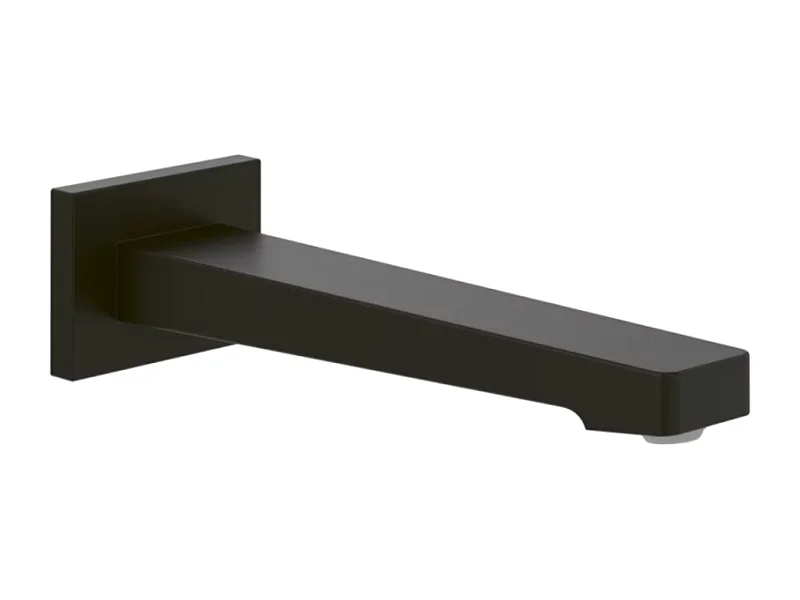 Bec de baignoire VILLEROY ET BOCH  Architectura Square montage mural Noir mat