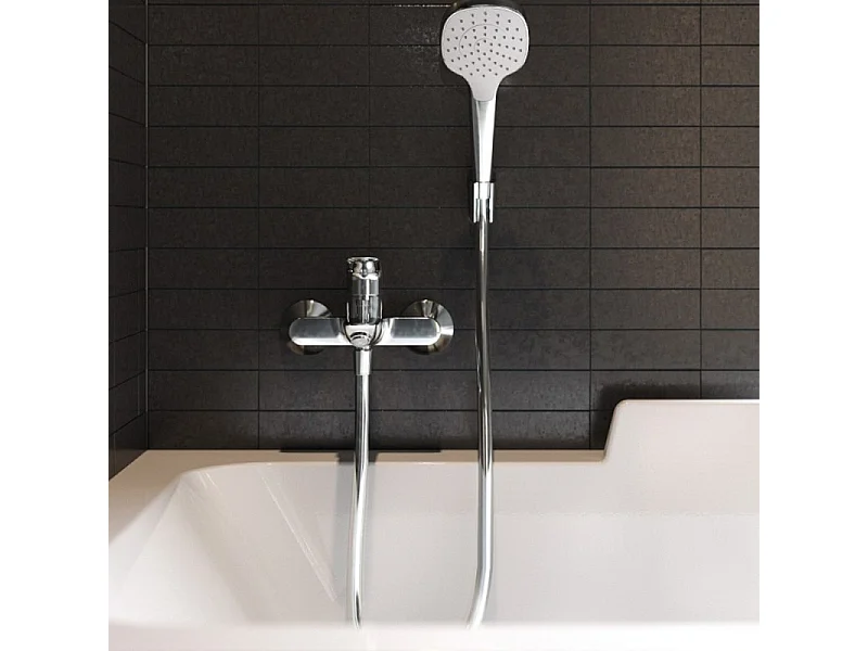 Mitigeur bain douche mécanique HANSGROHE Talis E chromé