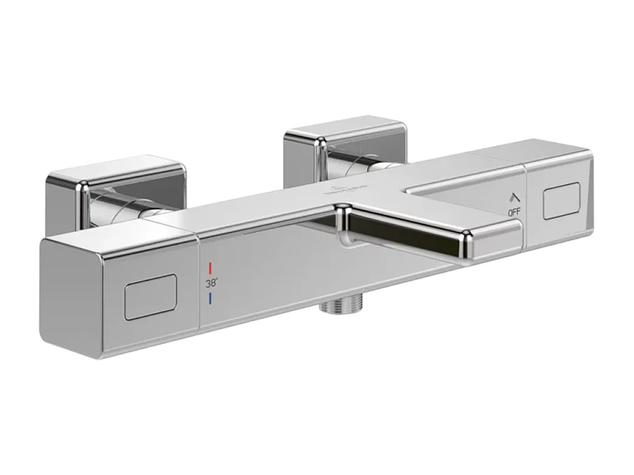 Mezclador termostático para baño-ducha VILLEROY ET BOCH Universal Grifería cuadrado Cromo
