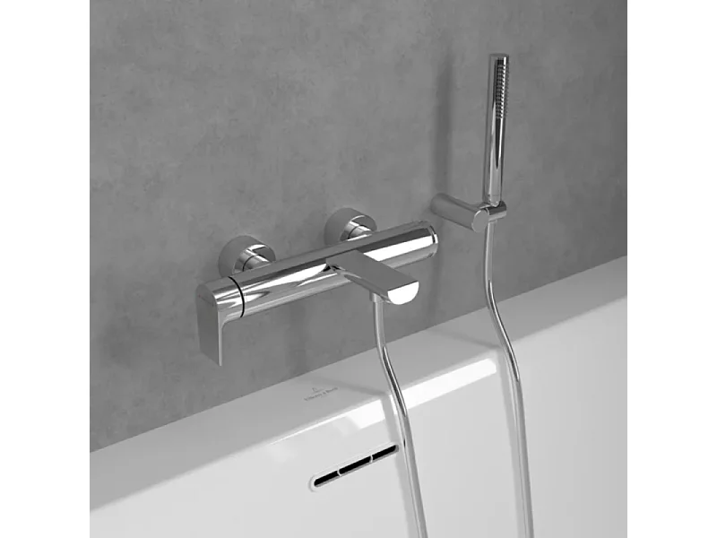 Mitigeur bain douche mécanique VILLEROY ET BOCH Liberty Chrome