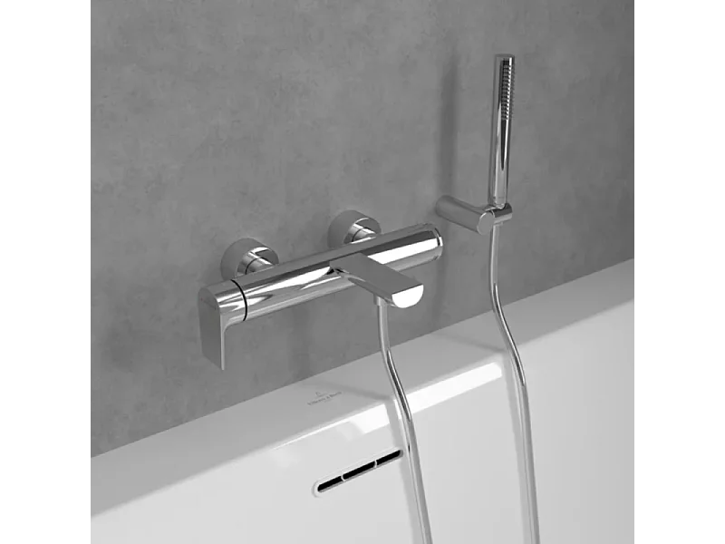 Mitigeur bain douche mécanique VILLEROY ET BOCH Liberty Chrome