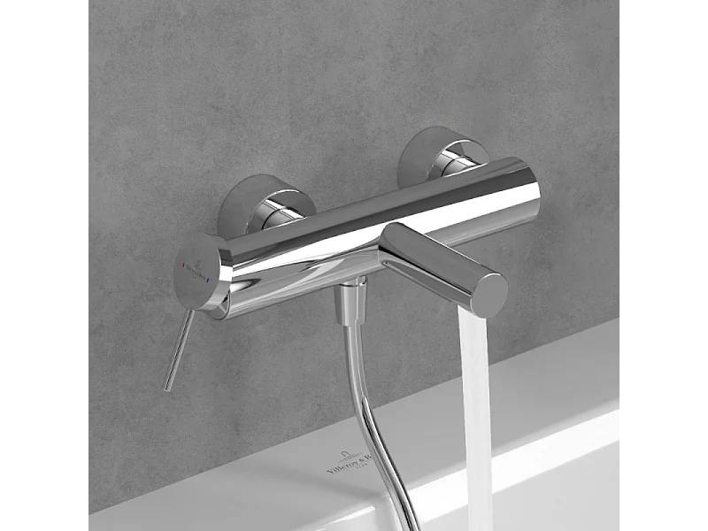 Mitigeur bain douche mécanique VILLEROY ET BOCH Loop & Friends Chrome