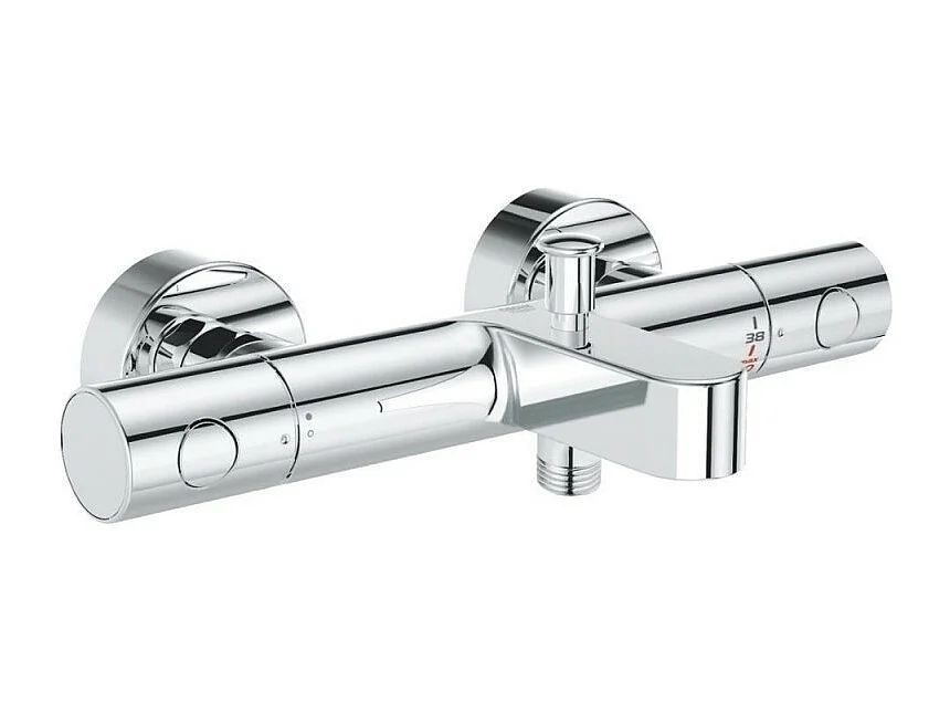 Mitigeur baignoire GROHE Grohtherm et ensemble de douche Vitalio Start