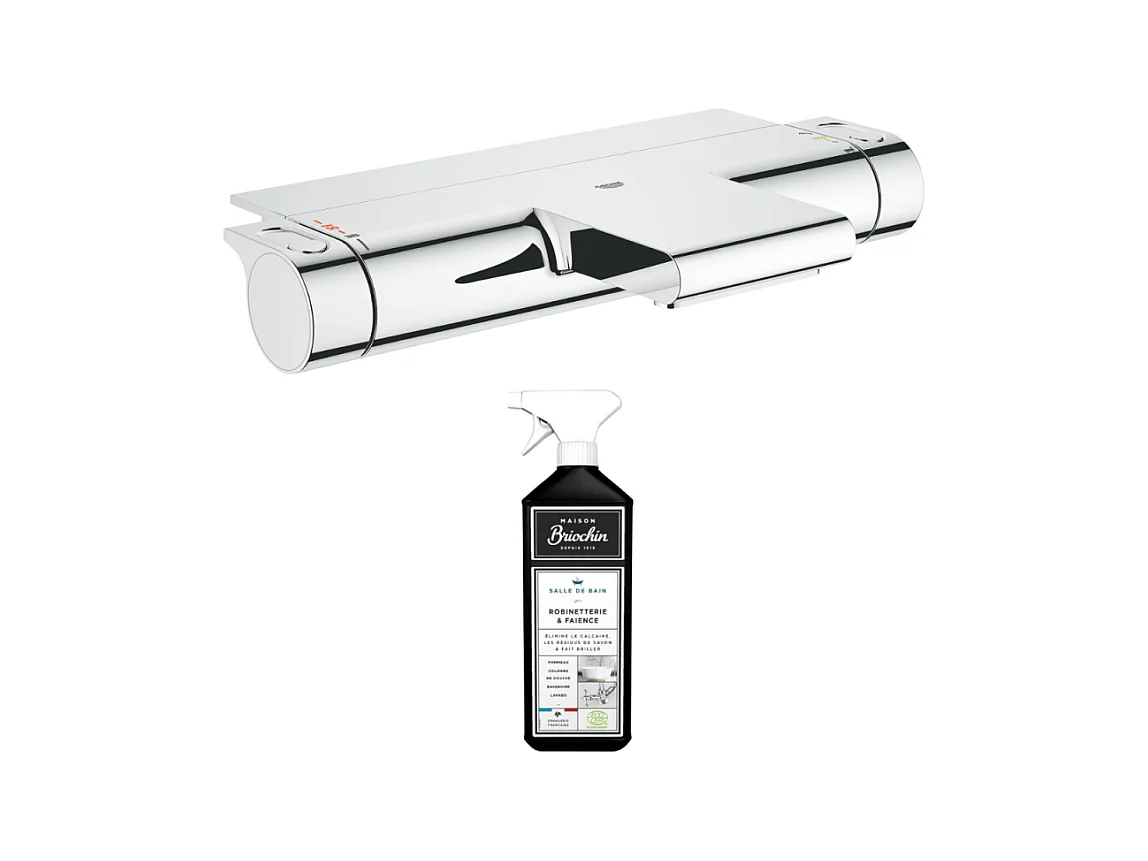 Robinet bain thermostatique GROHE avec tablette Grohtherm 2000