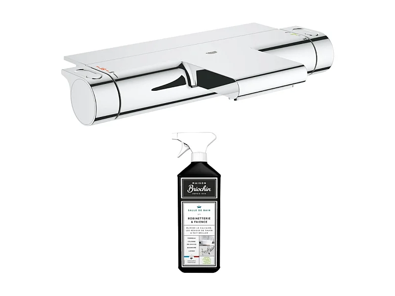 Robinet bain thermostatique GROHE avec tablette Grohtherm 2000