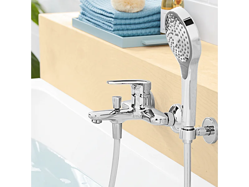 Mitigeur bain douche mécanique VILLEROY ET BOCH O novo Start Chrome