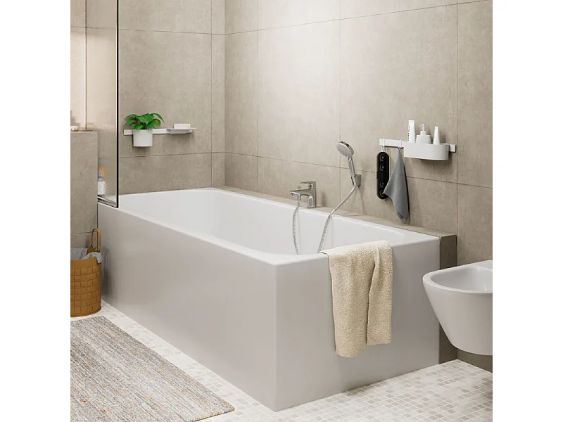 Mitigeur baignoire mécanique monotrou HANSGROHE Vernis Blend chromé