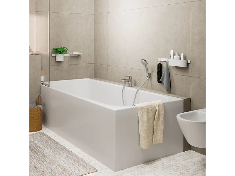 Mitigeur baignoire mécanique monotrou HANSGROHE Vernis Blend chromé