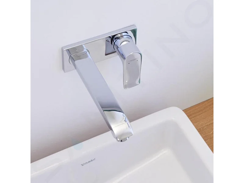 Mitigeur lavabo mural HANSGROHE Metris 225 mm + nettoyant Briochin
