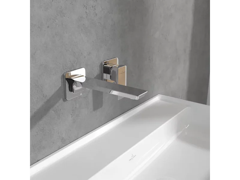 Mitigeur lavabo mural VILLEROY ET BOCH Subway 3.0 Chrome