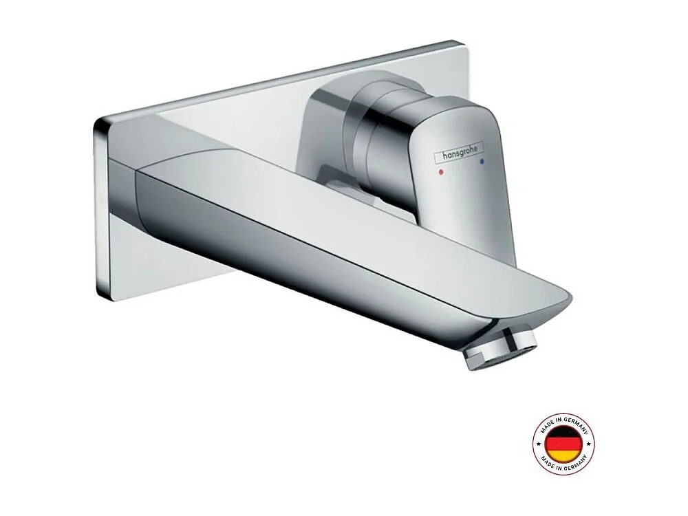 Mitigeur lavabo mural HANSGROHE Logis Economie d'eau