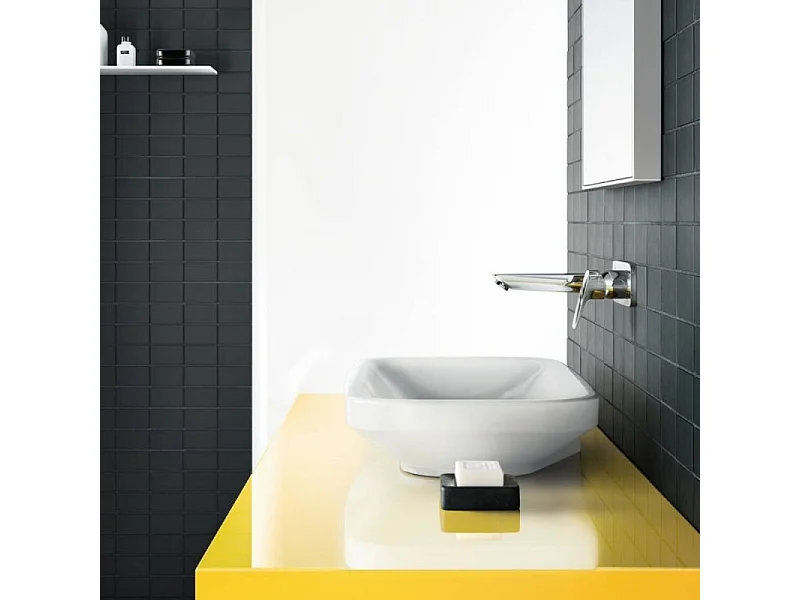 Mitigeur lavabo mural HANSGROHE Logis Economie d'eau