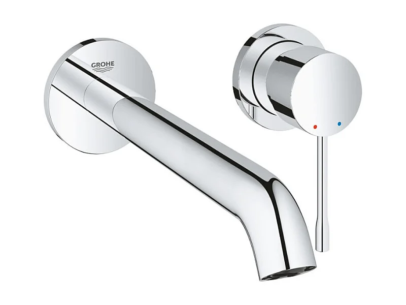 GROHE Frontal ESSENCE Mezclador de lavabo con 2 orificios tamaño L de superficie 230 Cromo