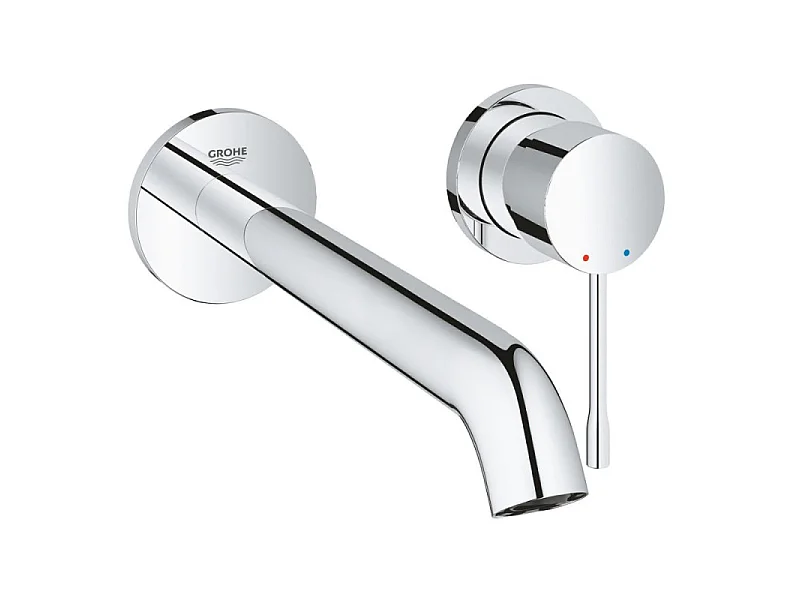 Mitigeur mural lavabo GROHE Essence Taille L chromé