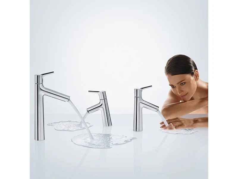 Mitigeur lave-mains HANSGROHE 80 sans tirette ni vidage chrome + nettoyant Briochin