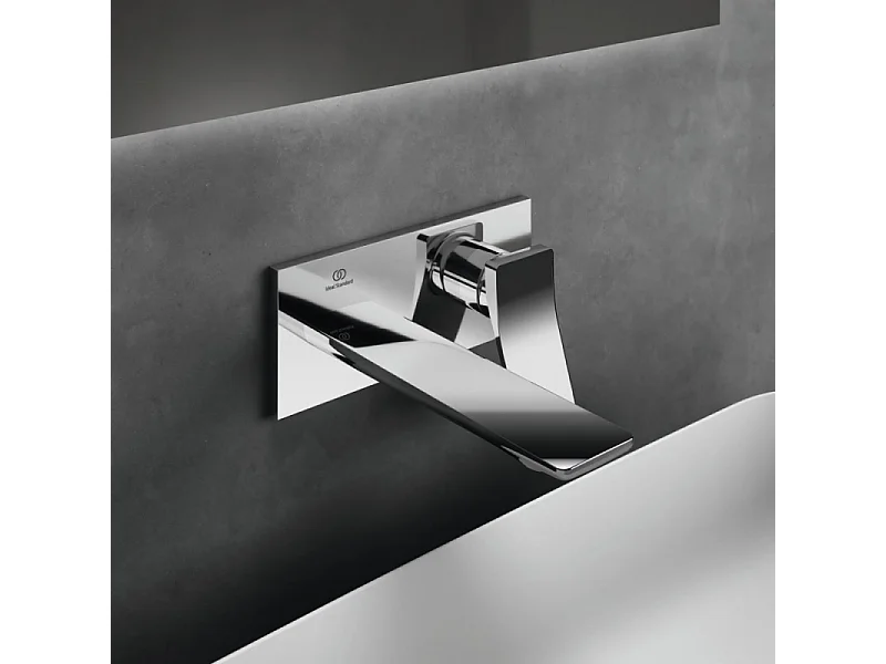 IDEAL STANDARD Mitigeur lavabo encastré Conca chrome + Corps encastré