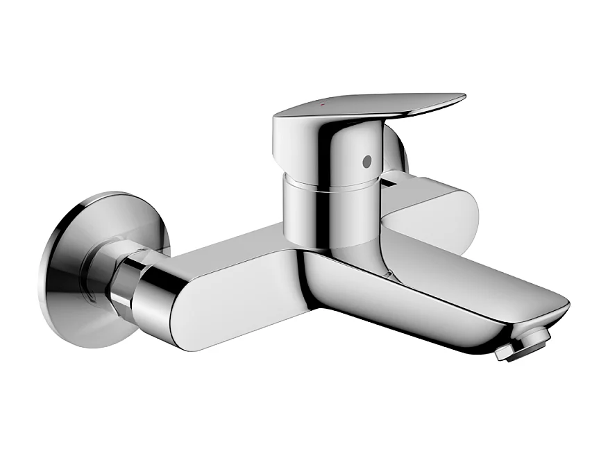 HANSGROHE Mitigeur lavabo mural Logis sans tirette ni vidage chromé
