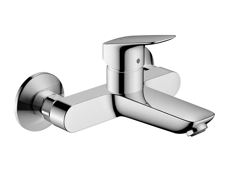 HANSGROHE Mitigeur lavabo mural Logis sans tirette ni vidage chromé