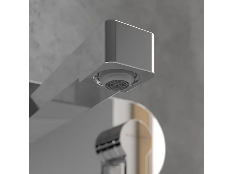 Mitigeur lavabo mural VILLEROY ET BOCH Architectura avec vidage Push Open chrome