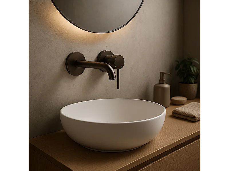 Grohe Mezclador monomando de lavabo con 2 orificiosTalla M Gasolina - Grafito