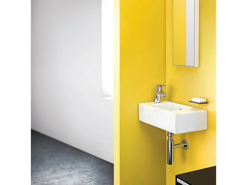 Mitigeur lave-mains HANSGROHE Focus 70 sans tirette ni vidage chrome + nettoyant Briochin