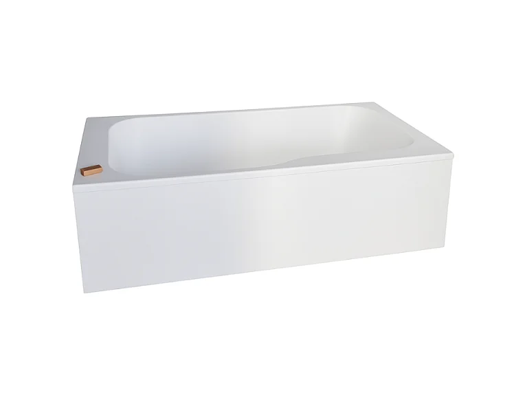 Baignoire bain douche JACOB DELAFON Malice antidérapante + tablier niche 160 x 85 version gauche