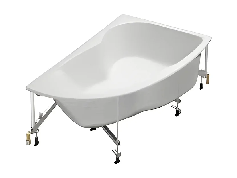 Baignoire d'angle 150 X 100 JACOB DELAFON Microméga Duo  version droite