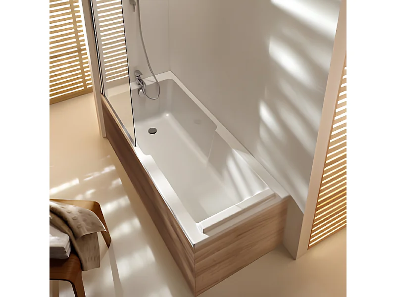 Baignoire droite 150 X 70 JACOB DELAFON Corvette confort acrylique renforcé