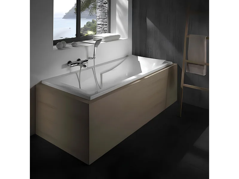 Baignoire droite 150 X 70 JACOB DELAFON Corvette confort acrylique renforcé