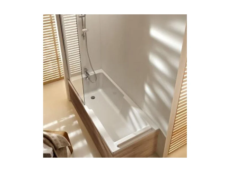 Baignoire bain douche JACOB DELAFON Struktura compacte Acrylique renforcé 170 x 70