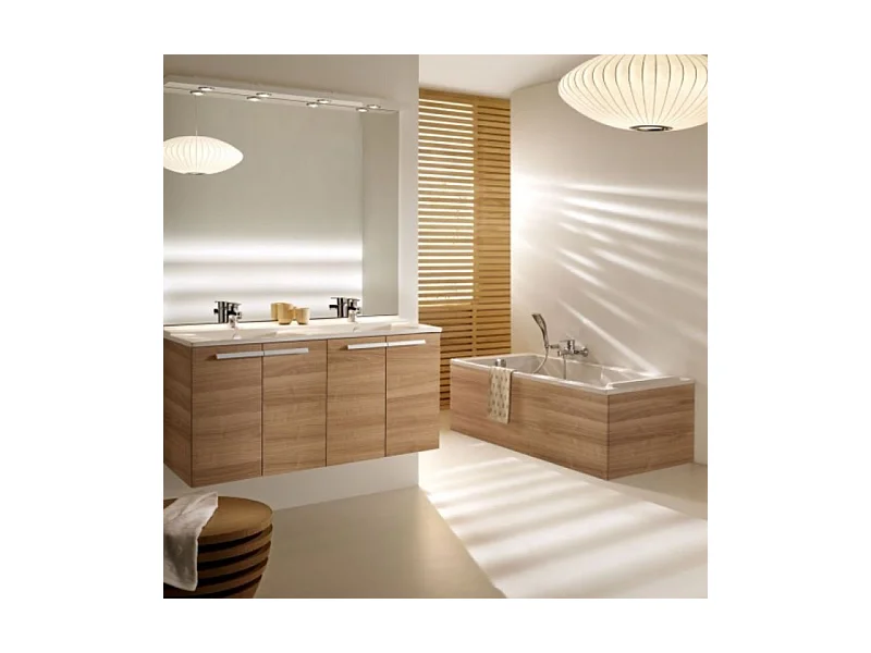 Baignoire bain douche JACOB DELAFON Struktura compacte Acrylique renforcé 170 x 70