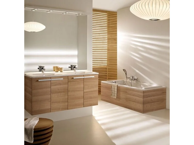 Baignoire bain douche JACOB DELAFON Struktura compacte Acrylique renforcé 170 x 75