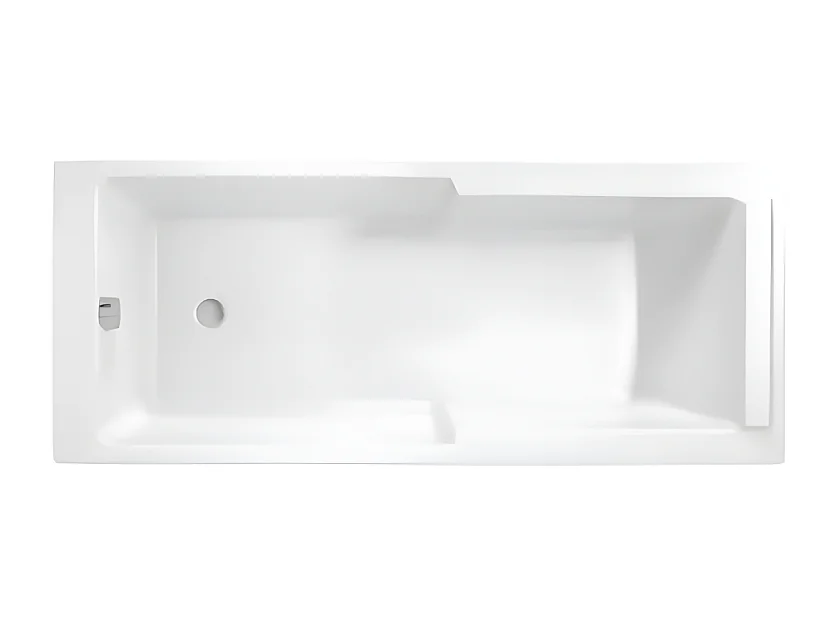 Baignoire bain douche JACOB DELAFON Struktura compacte Acrylique renforcé 170 x 75