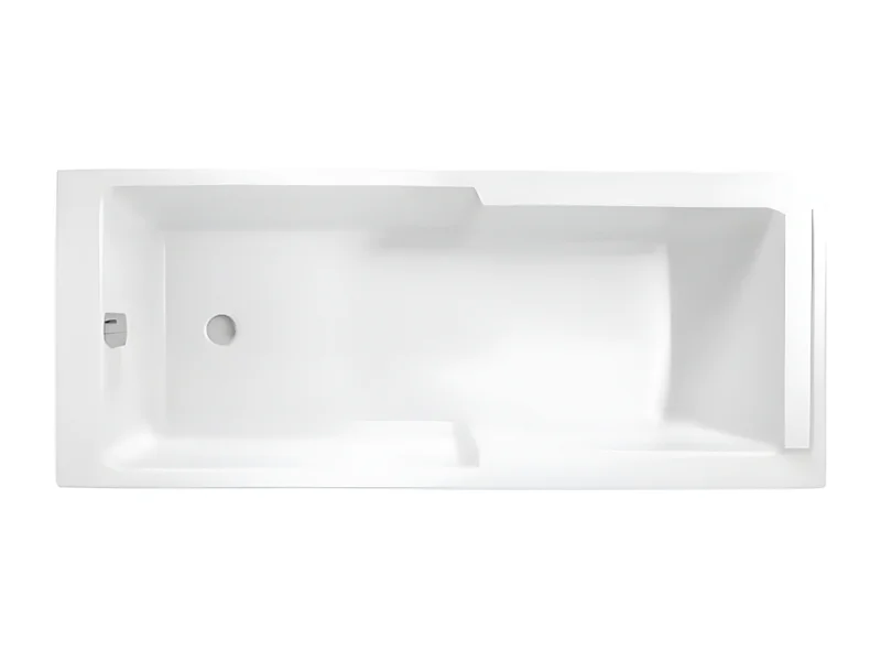 Baignoire bain douche JACOB DELAFON Struktura compacte Acrylique renforcé 170 x 75