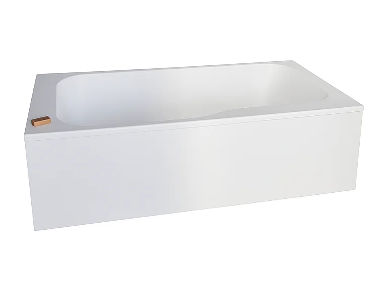 Baignoire bain douche JACOB DELAFON Malice antidérapante + tablier angle 160 x 85 gauche