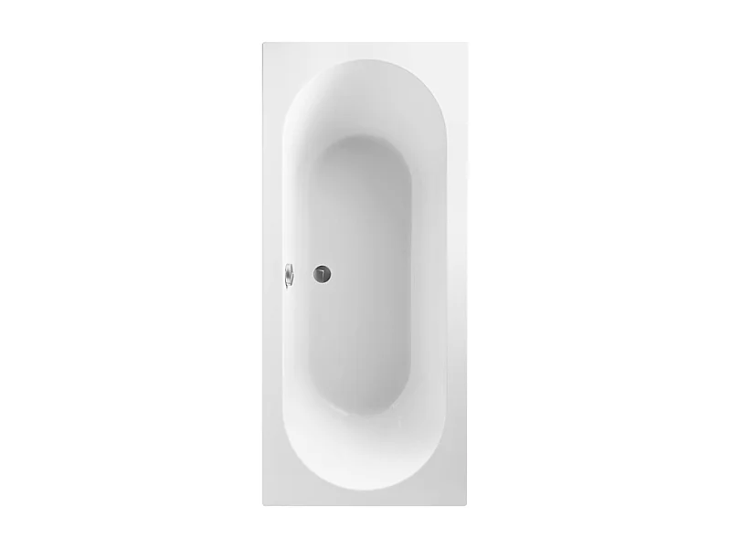 Baignoire droite 180 X 80 VILLEROY ET BOCH O Novo Duo acrylique