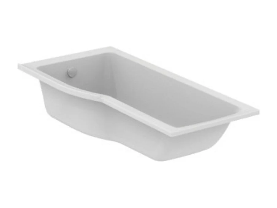 Ideal Standard baignoire pour bain/douche 170 x 80 asymétrique Connect Air gauche blanc