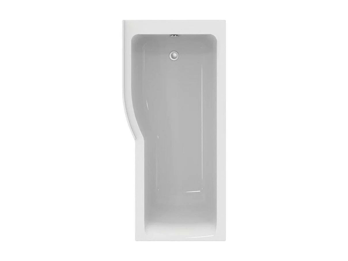 Ideal Standard baignoire pour bain/douche 170 x 80 asymétrique Connect Air gauche blanc