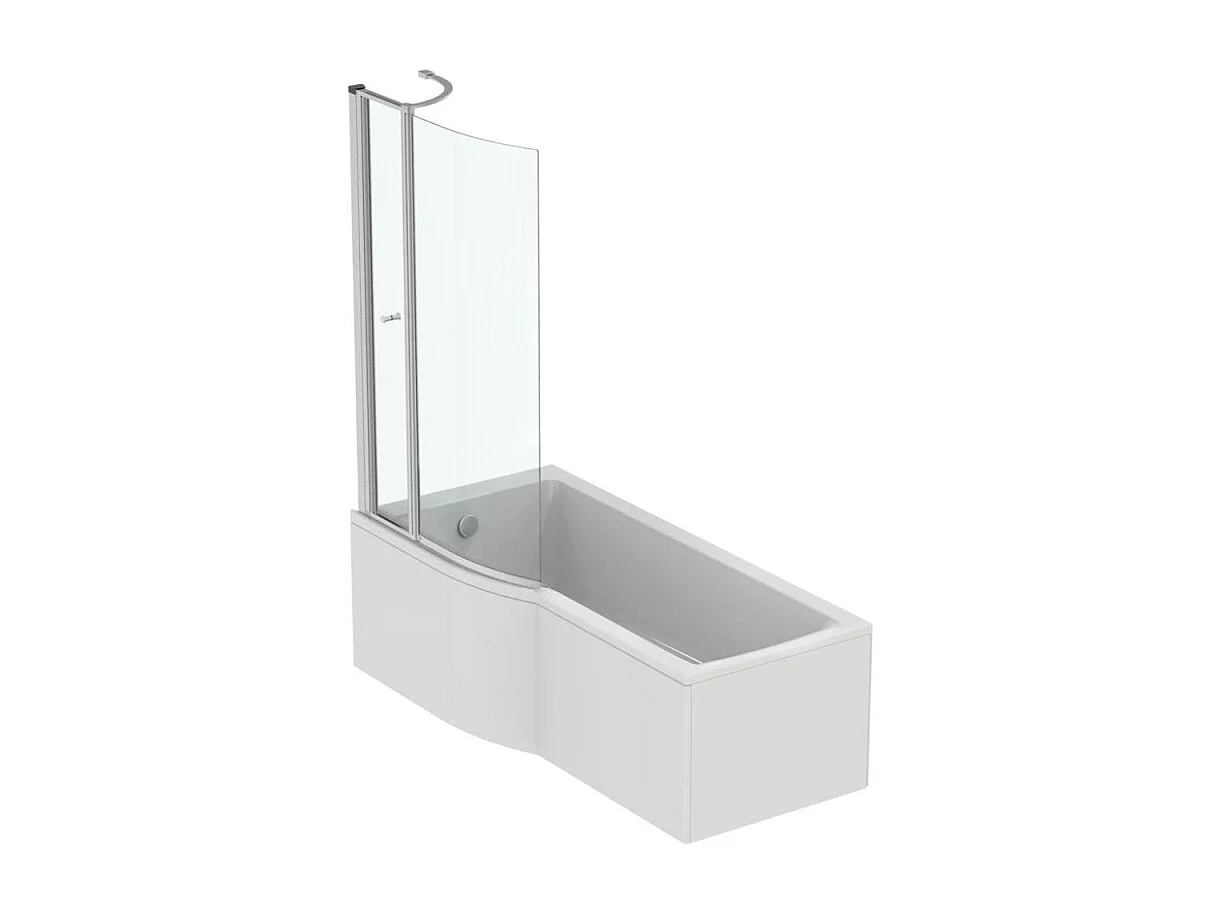 Ideal Standard baignoire pour bain/douche 170 x 80 asymétrique Connect Air gauche blanc