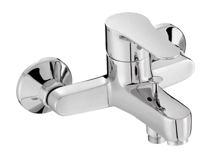 Pack baignoire droite 170 x 75 cm JACOB DELAFON Corvette + mitigeur + barre + pommeaux